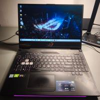 Asus Rog strix scar 2 rtx 2070 8 GB  32 GB RAM 1 t