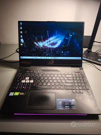 Asus Rog strix scar 2 rtx 2070 8 GB  32 GB RAM 1 t