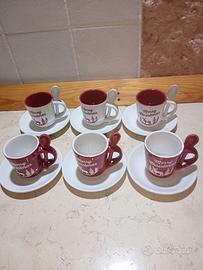 6 tazzine da caffè Natale Bialetti