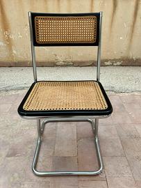 Sedie modernariato Cesca - design Marcel Breuer.