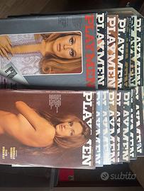 Lotto 15 riviste PLAYMEN originali anni ’70