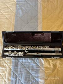 Flauto argentato Briccialdi