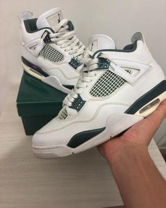 Air Jordan 4 Retro "Oxidized Green" -Taglia 44-