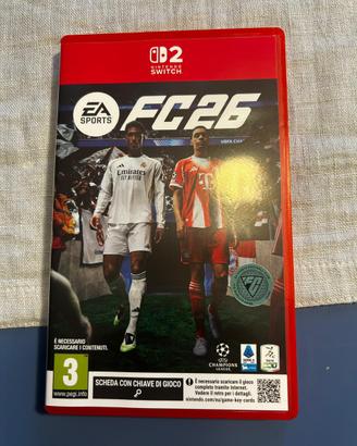 Scheda gioco FC26 Nintendo 2