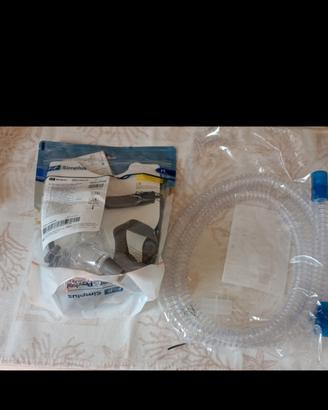Maschera mascherina Cpap ResMed  ventilatore 