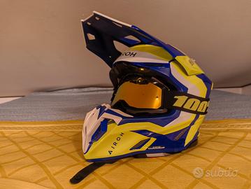 LEGGI DESCRIZIONE Casco da moto AIROH con Occhiali