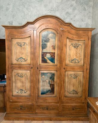 Armadio vintage e due comodini