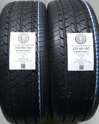 2 GOMME 235 65 16C BARUM A71496