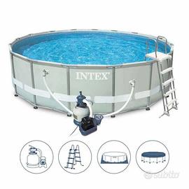 piscina Intex 5.50x1,32 rotonda con accessor
