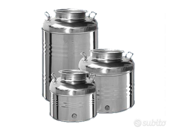 Porta olio in acciaio inox 30 LT