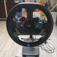 Volante Logitech ps3-ps4 con supporto 