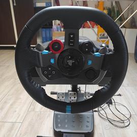 Volante Logitech ps3-ps4 con supporto 