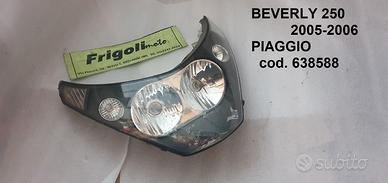 fanale beverly 250 2006 2007 2005 125 faro piaggio