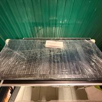 Termoarredo ad acqua nero 120x50 interasse 45