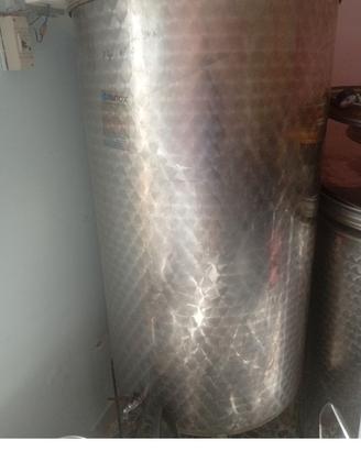 Cisterna acciaio inox 500 LT completa