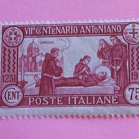 Regno 1931- Morte San Antonio- Denti 14- MH*