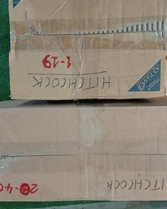 collezione videocassette Hitchcok 