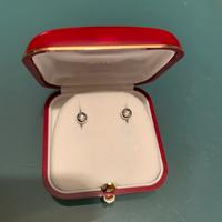 Orecchini in oro bianco