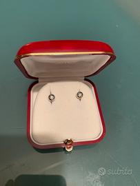 Orecchini in oro bianco