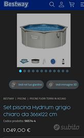 piscina rigida bestway 3,60