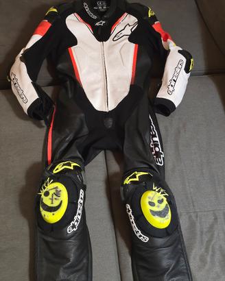 Tuta in pelle Alpinestars tg. 52