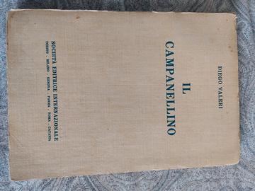 Libro vintage "Il campanellino" di Diego Valeri