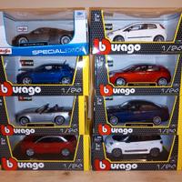 Bburago maisto polistil scala 1/24  8pz auto nuove