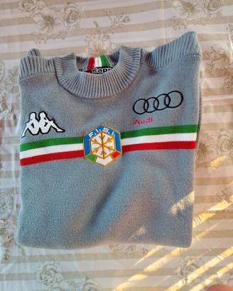 Maglione Kappa FISI Sci Lanerossi Audi anni 2000