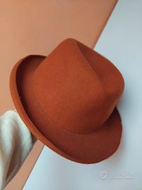 cappello donna feltro di lana n56 vintage 