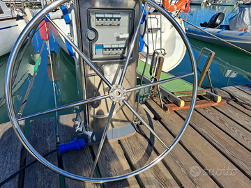 Timone a ruota barca a vela 80 cm - Nautica In vendita a Bologna