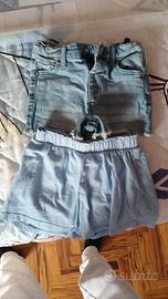 pantaloncini bambina 