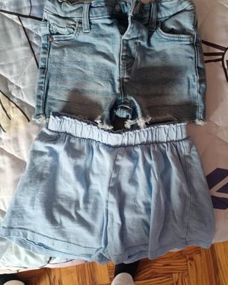 pantaloncini bambina 