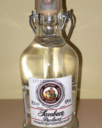 MIGNON SAMBUCA PAOLUCCI 3 VECCHI 20CL DA COLLEZION