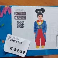 Vestito carnevale topolino