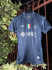 SSC Napoli Maglia Champions League Blue Navy 25/26