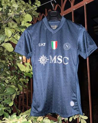 SSC Napoli Maglia Champions League Blue Navy 25/26