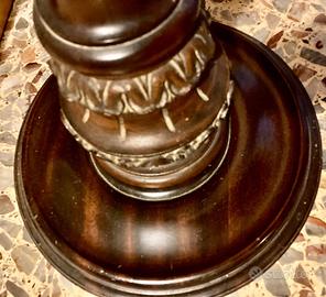 Colonna romana design Arredamento noce massello