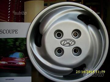 COPRICERCHI ORIGINALI HYUNDAI coupe' ed altre