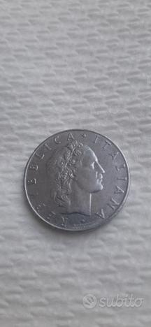 Monete 50 lire anno 1956, usato usato  Torino