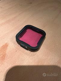 Filtro Magenta subacquea gopro 5 6 7 originale