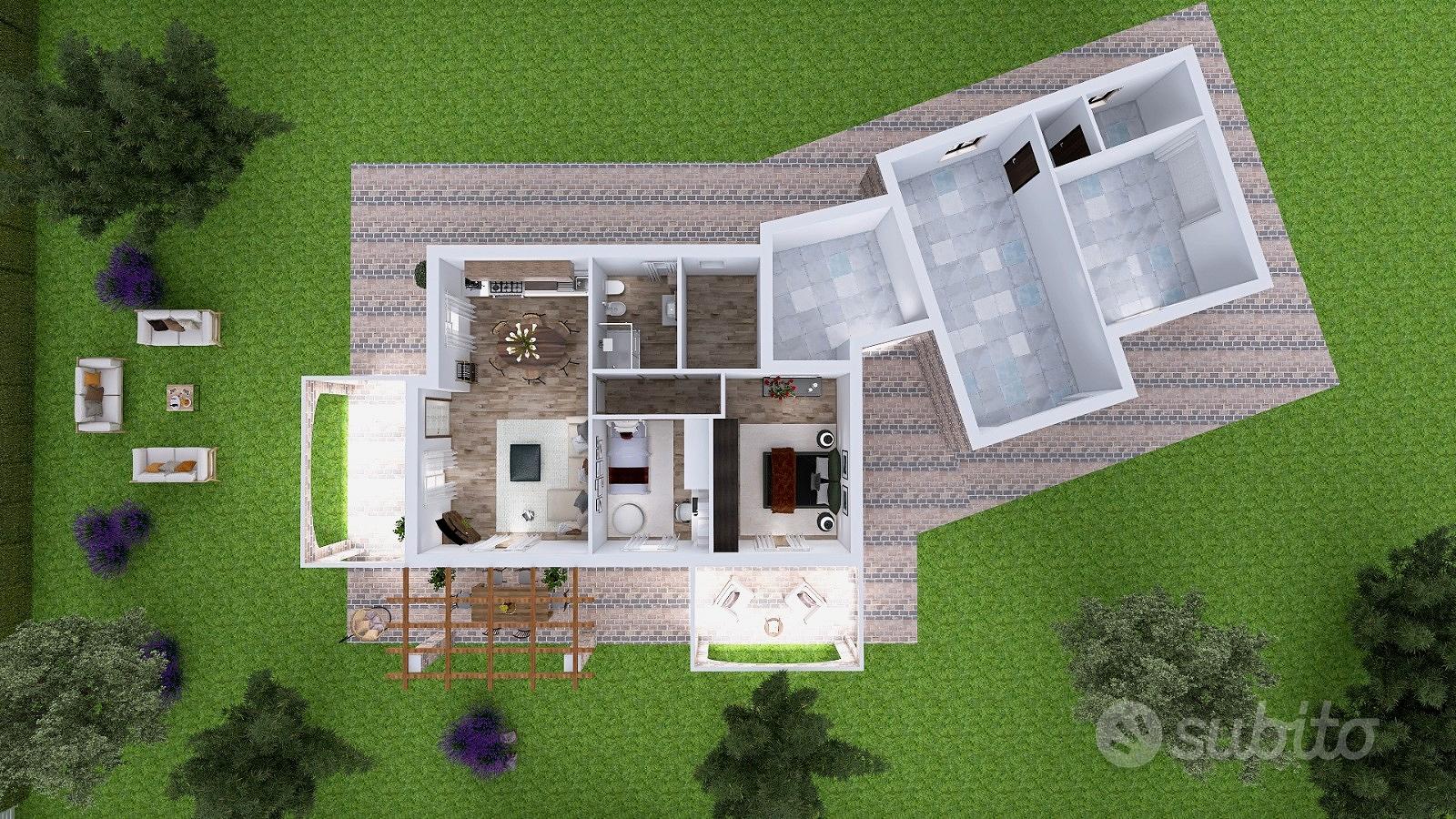 Terreno edificabile con permute - Vista 2