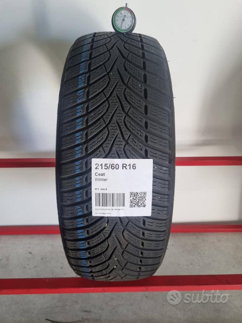 Gomme invernali Ceat 215/55 R17 + catene - Accessori Auto In vendita a  Varese