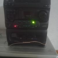 stereo CD, della pioniere di  colore nero 