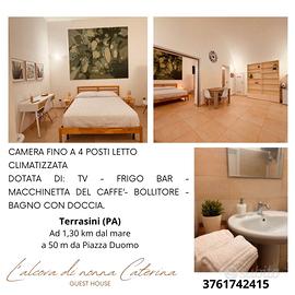 Camera con bagno privato nel cuore di Terrasini