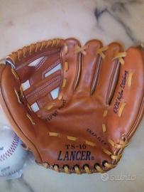 Guanto da baseball con palla