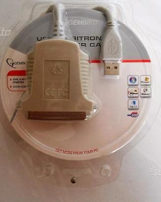 Cavo adattatore attacco parallela a usb testato