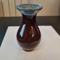 Vaso vintage American Van Briggle marrone anni '50