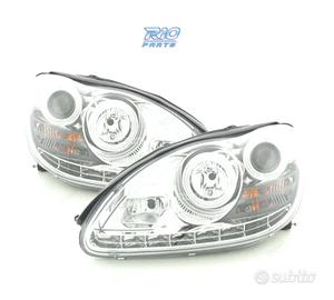 FARI XENON MERCEDES CLASSE S W220 02-05 FONDO CROM
