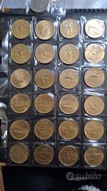 Stock monete lire 200