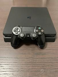 Playstation 4 slim 500GB + 1 joystick + scatola